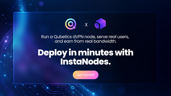 How to Set Up a Qubetics dVPN Node with Instanode (One-Click Guide)